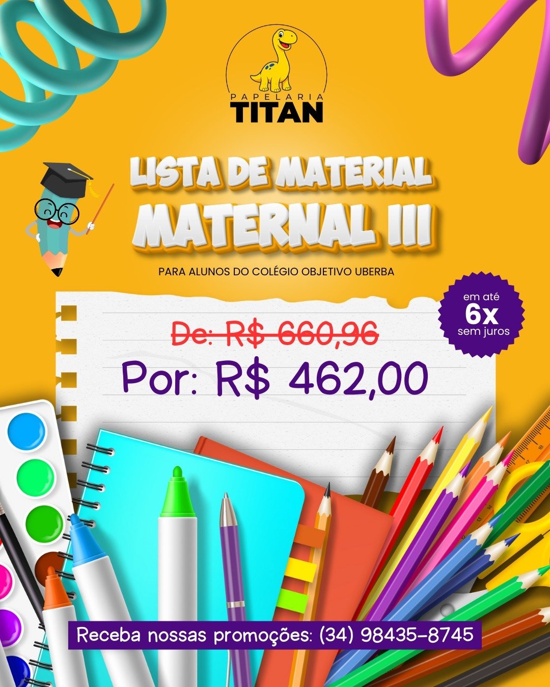 Kit Lista Material Maternal 3